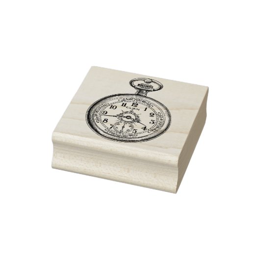Elgin Old Watch Stamp Rubberstempel (Stempel)