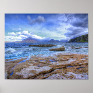 Elgol, eiland Skye Poster