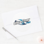 elhacker.net ronde sticker (Envelop)