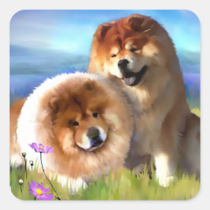 ELI et MAIYA autocollants HeARTdog