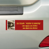 Eli Tellor Bumperstickers (Op auto)