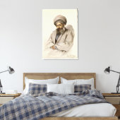 Elias - Jacobite Priest van Mesopotamia Canvas Afdruk (Insitu (Slaapkamer))