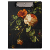 Elias van den Broeck, stil leven met Rozen Klembord (Voorkant)