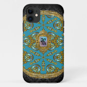 Elicorbets Elegant Monogram Case-Mate iPhone Case (Achterkant)