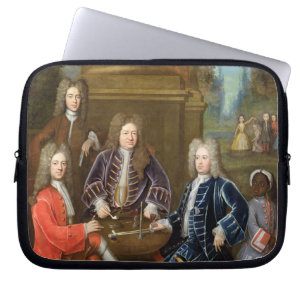 Elihu Yale (1648-1721), tweede hertog van Devonshi Laptop Sleeve