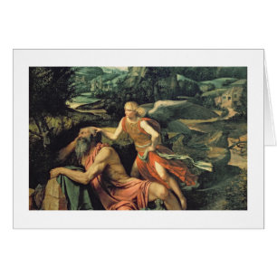 Élijah a visité par un ange, c.1534