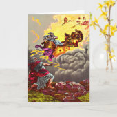 Elijah Ascend à la carte de voeux du Ciel (Fleur jaune)