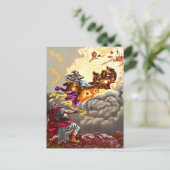 Elijah Ascend au paradis carte postale (Debout devant)