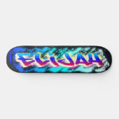 ELIJAH Customisé Graffiti Skateboard (Horz)