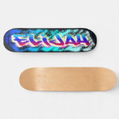 ELIJAH Gepersonaliseerd graffiti skateboard (Horizontaal)