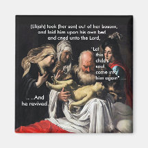 Elijah guérit le fils de la veuve - Magnet