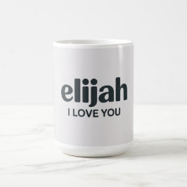 Elijah Ik Hou Van Jou Koffiemok