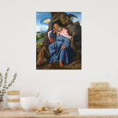 Elijah & Raven - Giovanni Savoldo Fine Art Poster (Keuken)