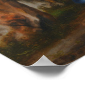 Elijah & Raven - Giovanni Savoldo Fine Art Poster (Hoek)