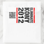 Elimineer Kony 2012 Sticker (Tas)
