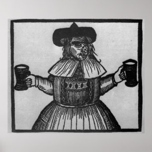 Elinour Rummin, koper van Pimlico Ale, c.1609 Poster