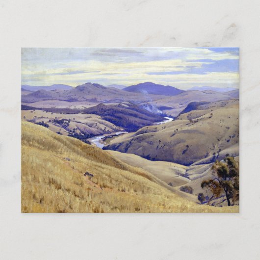 Elioth Gruner Weetangera, Canberra Briefkaart (Voorkant)