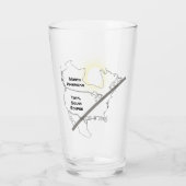 Élipse solaire verre souvenir (Dos)