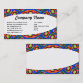 Eliptisch - Abstract 020 Visitekaartje (Voorkant / Achterkant)