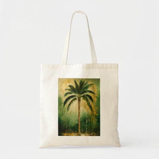 Eliquente kokospalm tote bag (Voorkant)