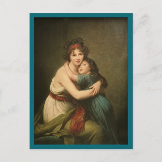 Elisabeth en Haar dochter Briefkaart (Voorkant)