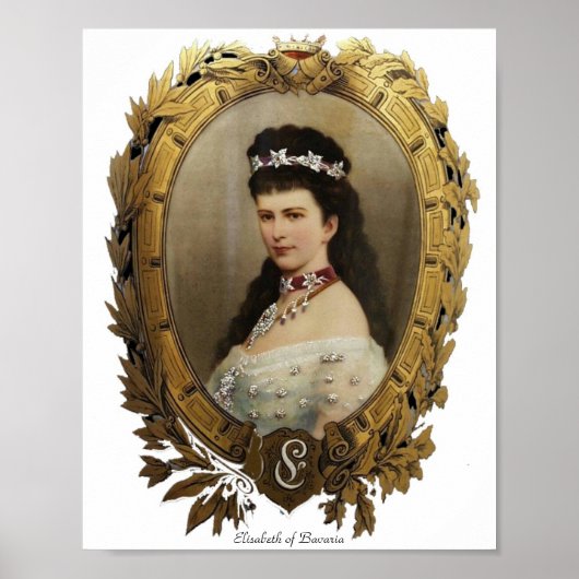 Elisabeth of Bavaria Print (Voorkant)