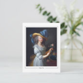 Élisabeth Vigée Le Brun #189 - Carte postale d'art (Debout devant)