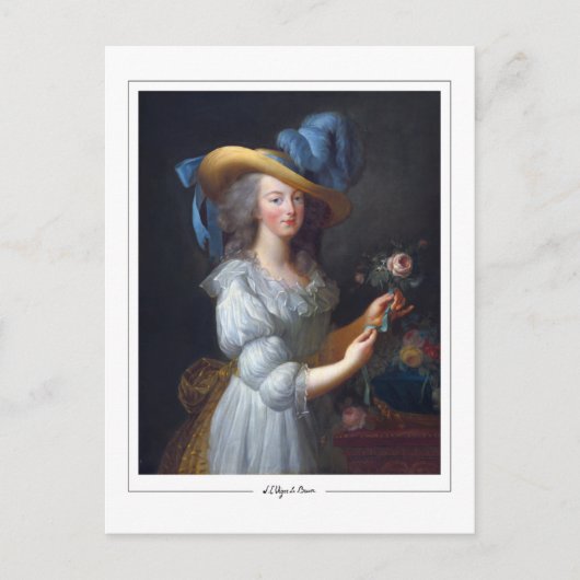 Élisabeth Vigée Le Brun #189 - Carte postale d'art (Devant)