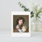 Élisabeth Vigée Le Brun #33 - Carte postale d'art (Debout devant)
