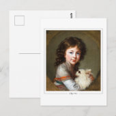 Élisabeth Vigée Le Brun #33 - Carte postale d'art (Devant / Derrière)