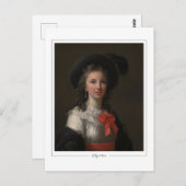 Élisabeth Vigée Le Brun #7 - Carte postale Art (Devant / Derrière)