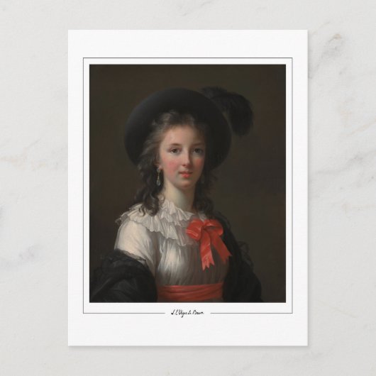 Élisabeth Vigée Le Brun #7 - Carte postale d'art (Devant)