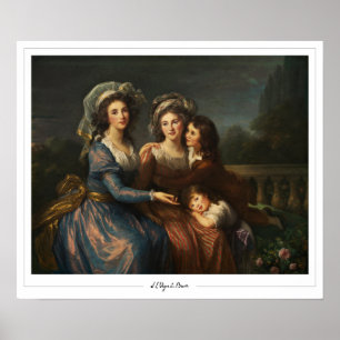 Élisabeth Vigée Le Brun Zedign Affiche d'art #11