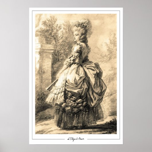 Élisabeth Vigée Le Brun Zedign Affiche d'art #148 (Devant)