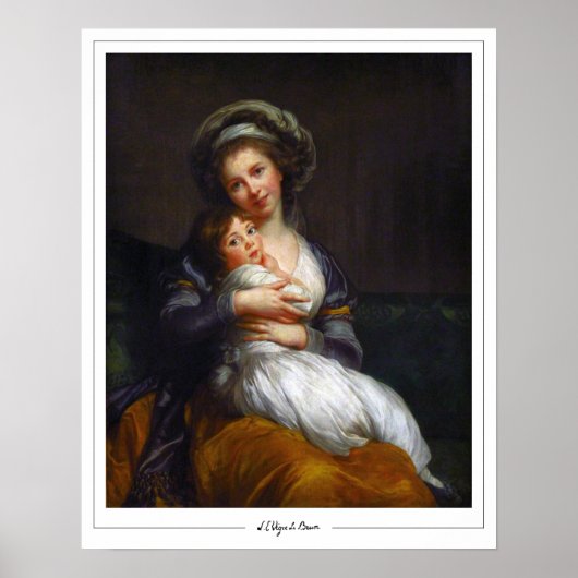 Élisabeth Vigée Le Brun Zedign Affiche d'art #19 (Devant)