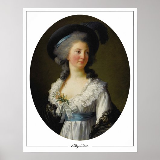 Élisabeth Vigée Le Brun Zedign Affiche d'art #214 (Devant)