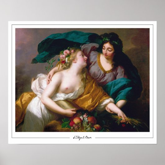 Élisabeth Vigée Le Brun Zedign Affiche d'art #223 (Devant)