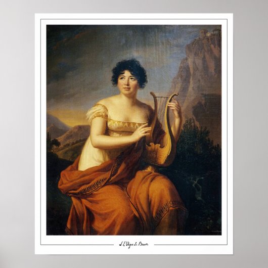 Élisabeth Vigée Le Brun Zedign Affiche d'art #238 (Devant)