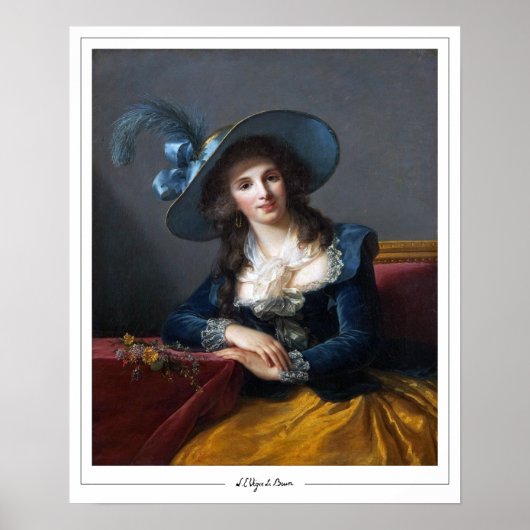 Élisabeth Vigée Le Brun Zedign Affiche d'art #241 (Devant)