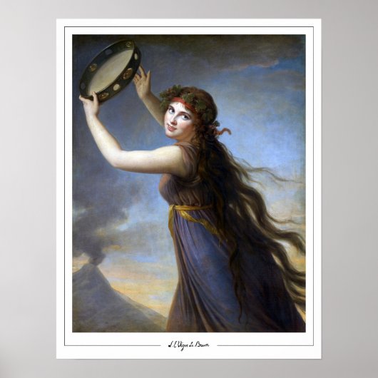 Élisabeth Vigée Le Brun Zedign affiche d'art #259 (Devant)