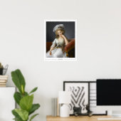 Élisabeth Vigée Le Brun Zedign Affiche d'art #282 (Bureau à domicile)