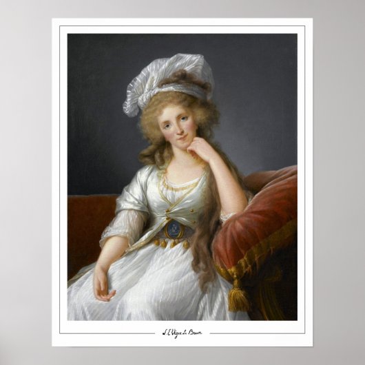 Élisabeth Vigée Le Brun Zedign Affiche d'art #282 (Devant)