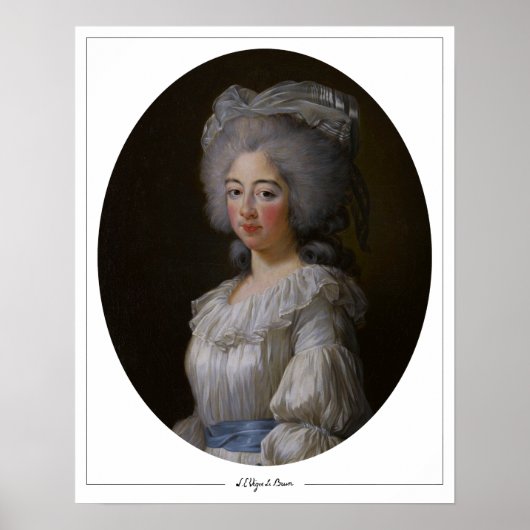 Élisabeth Vigée Le Brun Zedign Affiche d'art #32 (Devant)