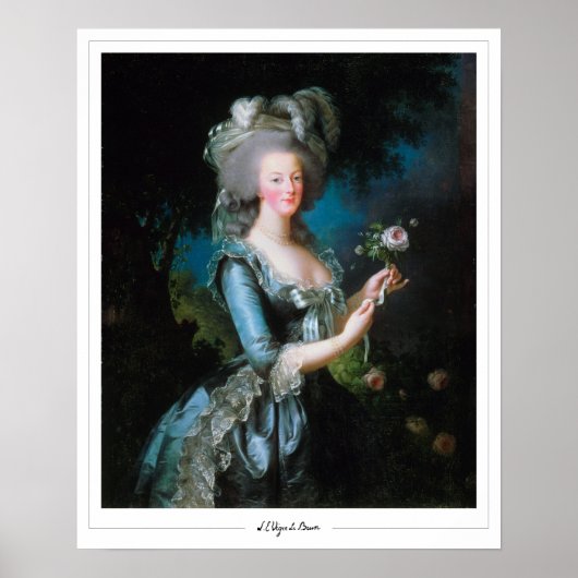 Élisabeth Vigée Le Brun Zedign Affiche d'art #4 (Devant)