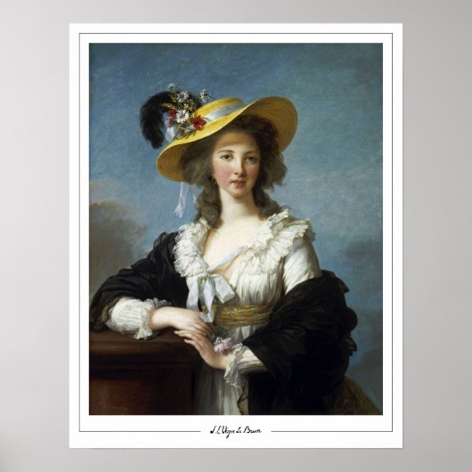 Élisabeth Vigée Le Brun Zedign Affiche d'art #50 (Devant)