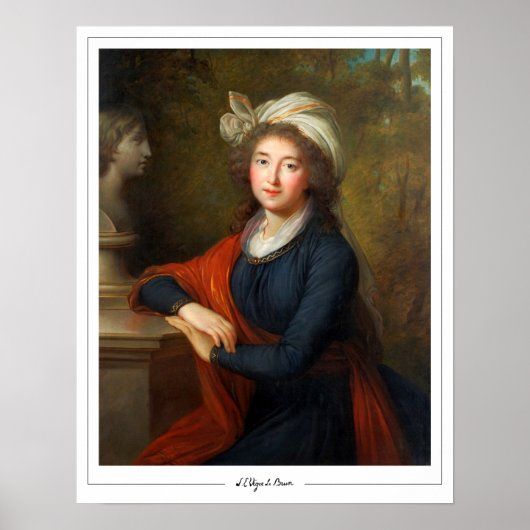 Élisabeth Vigée Le Brun Zedign Affiche d'art #54 (Devant)