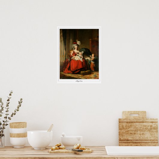 Élisabeth Vigée Le Brun Zedign Art Poster #12 (Keuken)