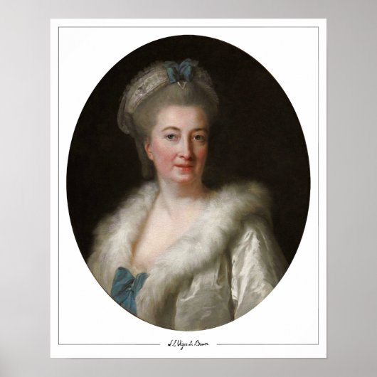 Élisabeth Vigée Le Brun Zedign Art Poster #55 (Voorkant)