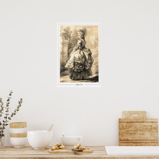 Élisabeth Vigée Le Brun Zedign Poster d'art #148 (Cuisine)