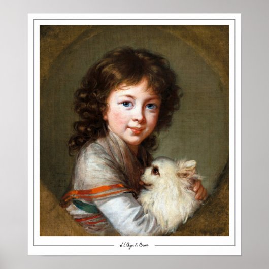 Élisabeth Vigée Le Brun Zedign Poster d'art #33 (Devant)